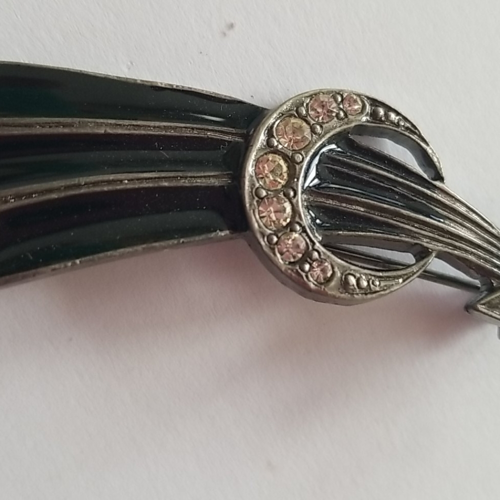 Shooting star brooch - Picture 4 of 6